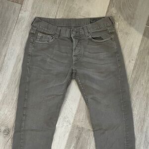 Care Label Light Grey Skinny Jeans
